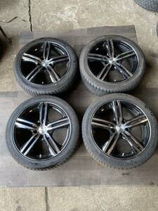 イボ付深溝夏タイヤ GOODYEAR EAGLE LS EXE 215 45 17 7J 42 PCD114.3 5H TRD SPORTIVO スイフトスポーツ アルテッツァ ルミオン等