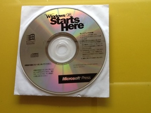 Windows98 Starts Here ディスク @未使用@