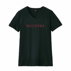 新品未開封 ラインストーンVネックTシャツ YOSHIKI 2022 (EVENING / BREAKFAST with YOSHIKI 2022 in TOKYO) X JAPAN