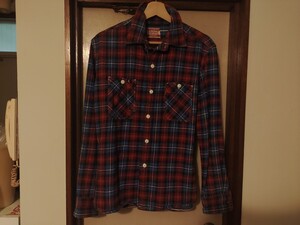 美品 Levi Strauss Heavy Flannel Shirt Size M リーバイス シャツ ネルシャツ ヘビーウェイト