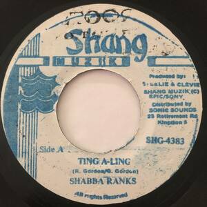 試聴 / SHABBA RANKS / TING A-LING /shang/reggae/dancehall/９0