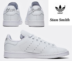 ☆セール☆大人OK！adidas Stan Smith White / Silver (約22.5cm)