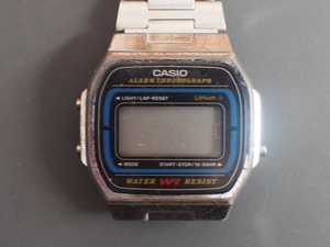 カシオ CASIO チープカシオ メンズ デジタルクォーツ アラームクロノグラフ 時計 品番: A164W ジャンク 管理No.00254