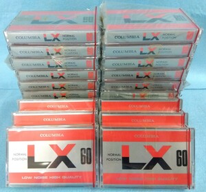 【美品】COLUMBIA コロムビア 60分テープ(LX-60)ノーマルポジション 24本セット 録音 カセット コロンビア 八王子引き取りOK2468 