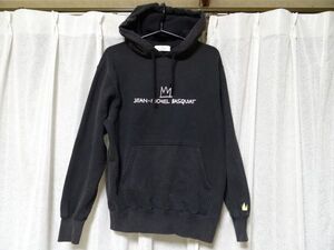 中古 バスキア ユニクロ Jean-Michel Basquiat JERSEY JOE WALCOTT パーカー Sサイズ