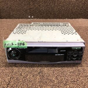 AV12-306 激安 カーステレオ ADDZEST clarion ARX5350 PA-1529A 0002330 カセットデッキ FM/AM オーディオ 通電未確認 ジャンク