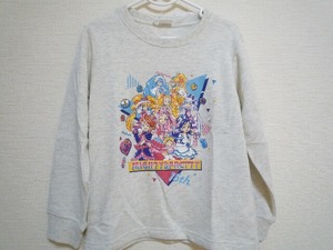 映画HUGっと！プリキュア ふたりはプリキュア オールスターメモリーズ １５ｔｈ　トレーナー　オートミール　１２０ｃｍ　新品