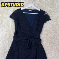 ✨美品✨DF STUDIO 総レース ラップワンピース 2 M