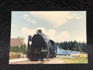 【昔の鉄道写真】D5168/SL 蒸気機関車/小岩井農場■Z63-5