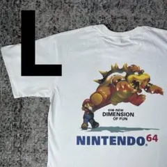 スーパーマリオ64　ニンテンドー64 任天堂　ゲーム　クッパ　Tシャツ