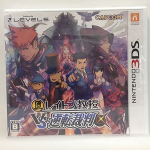 3DS『レイトン教授VS逆転裁判 / 新品』送料安_(ゆうメールの場合)