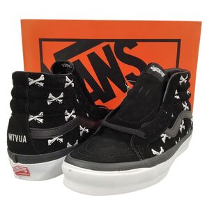 WTAPS ダブルタップス ×VANS OG SK8-Hi LX クロスボーン シューズ ブラック サイズUS10.5=28.5cm 正規品 / 36518