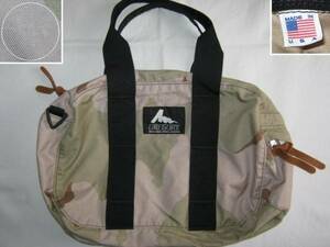 ★中古品 廃盤品 旧ロゴ MADE IN USA アメリカ製 GREGORY DUFFLE BAG グレゴリー ダッフルバッグ XS 20L デザートカモ 迷彩柄 カモフラ★