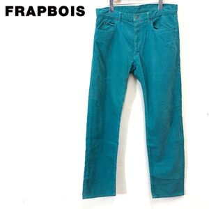 1O1356-F-N◆ FRAPBOIS フラボア コーデュロイパンツ ボトムス ◆ 1size コットン100 ブルー 古着 メンズ 秋冬