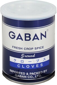 クローブスパウダー 缶 200g GABAN スパイス 香辛料 粉 粉末 業務用 Clove 丁字 肉料理 焼き菓子 ギャバン チャイ 花蕾