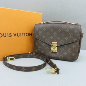 RKO402★LOUIS VUITTON/ルイ・ヴィトン モノグラム ポシェットメティスMM SR2210 2WAY ショルダー付★A