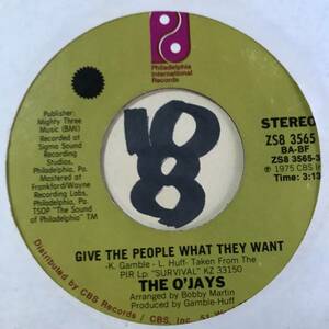 試聴 新品 ドラムブレイク THE O’JAYS GIVE THE PEOPLE WHAT THEY WANT Premier and the Guru Gang Starr /Give the People EPMD ネタ 