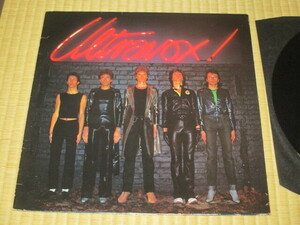 Ultravox ! ウルトラヴォックス 英 LP オリジナル ジョン・フォックス JOHN FOX ブライアン・イーノ ENO スティーヴ・リリーホワイト 