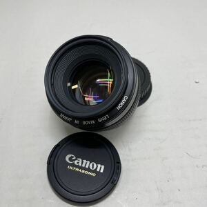 ジャンク/返品不可　レンズ CANON EF 50mm F1.4 くもり・カビあり　#i53879 j12