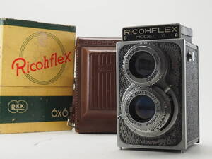 ★訳あり実用品★ リコー RICOHFLEX MODEL VI ★元箱＆ケース付き シャッターOK！ #TA5487