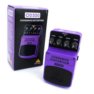 ★ ベリンガー OVERDRIVE DISTORTION オーバードライブ ディストーション エフェクター 箱付き 中古 動作確認済み OD300 (0220507038)