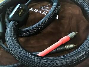 Kharma Reference KIC-GR-1B(rca plugs) ☆極上のハイエンドRCAケーブル 1.5Ｍペア 未使用新品