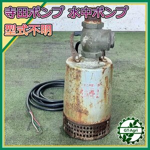 A17s241266 寺田ポンプ製作所 S-250 水中ポンプ 口径：40ｍｍ ■200V 3相■【通電確認済み】 テラダ