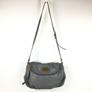 MARC BY MARC JACOBS/マークジェイコブス　レザーショルダーバッグ　グレー　gray　LEATHER　BAG　管NO.YB5-70