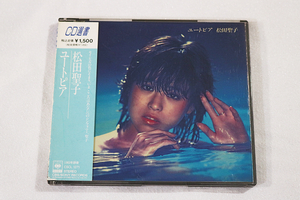 【松田聖子】7thアルバム CD選書スモークケース『ユートピア』USED