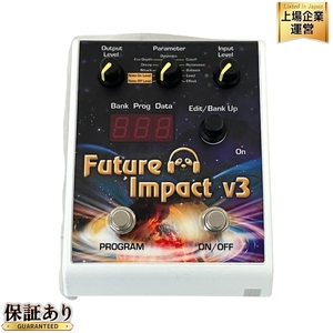 パンダミディソリューションズ pandaMidi Solutions Future Impact v3 ベース用シンセサイザー ギター エフェクター 箱付き 中古 T9363865