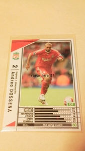 ☆WCCF2008-2009☆08-09☆101☆白☆アンドレア・ドッセーナ☆リバプール☆Andrea Dossena☆Liverpool FC☆