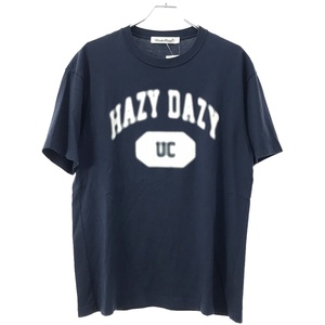 UNDER COVER アンダーカバー TEE HAZY DAZY プリントTシャツ UC1D2805 ネイビー 1 IT1X7KJR18UU