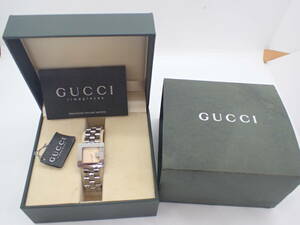 (340) 1円~ GUCCI グッチ 3600L クオーツ レディース腕時計【電池切れ不動品】