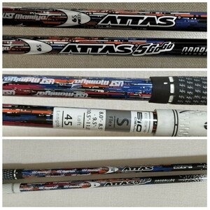 コブラカラー ATTAS 555 6S　fw 6S 飛ぶいいシャフトです！ cobra シャフトのみ。1W 5W