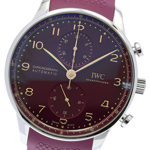 IWC IWC SCHAFFHAUSEN IW371629 ポルトギーゼ イヤー・オブ・ザ・ドラゴン クロノグラフ 自動巻き メンズ 良品 保証書付き_831995