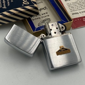 ジッポー ZIPPO ライター 未使用デッドストック 1957年製 SWECO 青箱 キャンディーボックス インストラクション