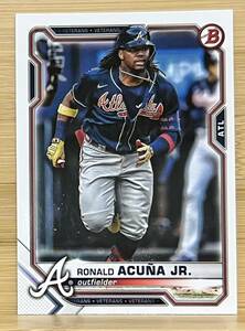 2021 Bowman ロナルド・アクーニャJr. Ronald Acuna Jr. #62