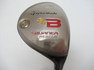 ★TaylorMade テーラーメイド BURNER RESCUE ユーティリティ U4 22° 純正カーボンシャフト F972　★レア★激安★中古★　★