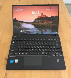 【ほぼ未使用品】富士通 LIFEBOOK U9413/MX FMVU600DDP 良スペック(Core i5-1235U、メモリ16GB) WWAN(4G(LTE))対応