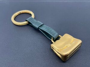 □△ キーホルダー GOLD PFEIL ゴールドファイル バッグチャーム 素材不明 長さ約8cm