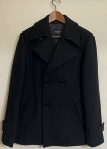 【美品】BURBERRY BLACK LABEL バーバリーブラックレーベル ピーコート Pコート ウールジャケット サイズL