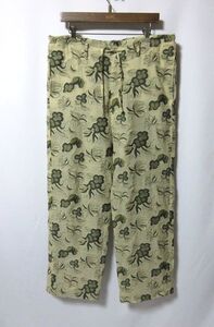 定価39,600円 YOKE ヨーク WIDE PAJAMA PANTS 花柄 パジャマ パンツ M 