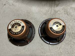 Jensen　COAXIAL　２WAY　20センチユニット　　K-80A　16Ω　中古ペア　