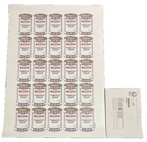 ★超絶レア作品!!★ TESCO VALUE TOMATO SOUP CANS BANKSY COA付 バンクシー トマト缶 テスコ スープ ★リミテッド★次回入荷は完全未定！