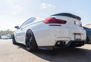 BMW M6 F12 F13 カーボンリアディフューザー カーボンリアアンダーパネル セット