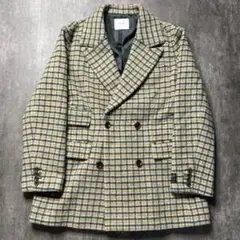 AMERI CHECK ECO WOOL BIG JACKET