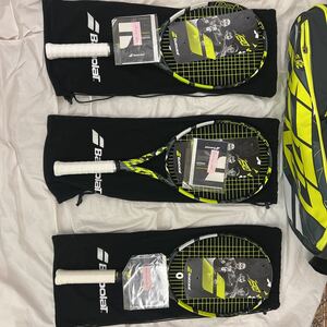 Babolat ピュアアエロ　PURE AERO 100インチ専用ラケットバッグ12本入り　人気モデル3本セット　バラ売り不可