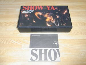 A●即決!!●美品●SHOW-YA●叫び VHS●寺田恵子●限界LOVERS●私は嵐●