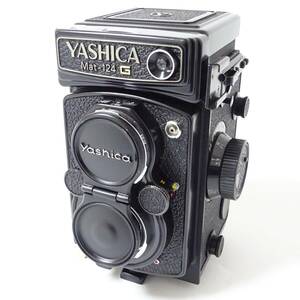 ヤシカ mat-124G 二眼レフカメラ 1:3.5 f=80mm/1:2.8 f=80mm YASHICA 動作未確認 ジャンク品 60サイズ発送 KK-2768497-104-mrrz