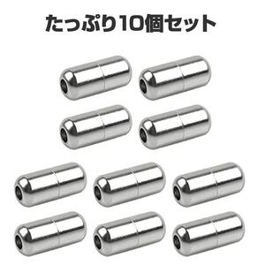 カプセルロック10個セット 結ばない 靴紐バックル シューレースカプセル 耐久性 ネジロック くるくると回して締めるだけ 